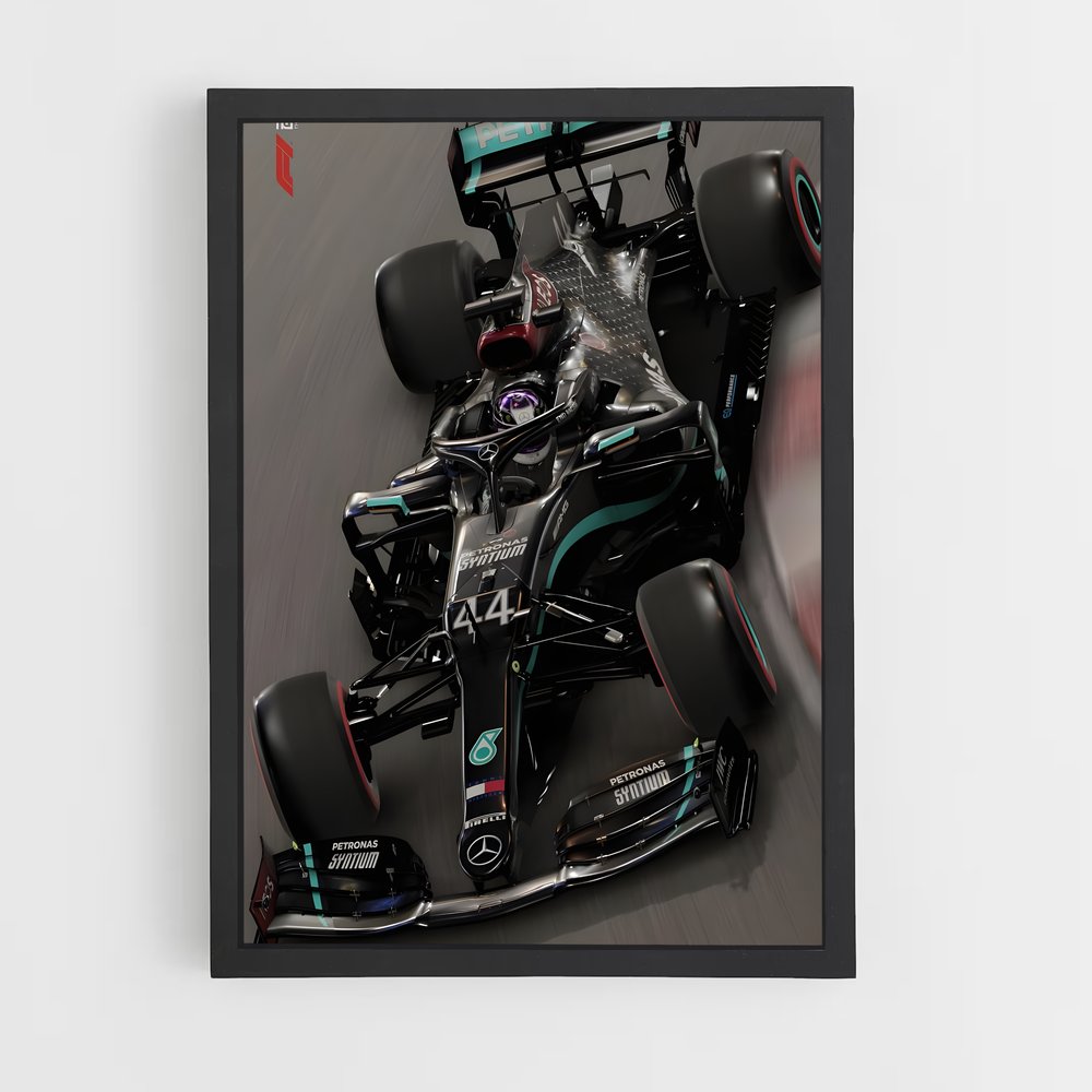 Poster W11 Speed Demon – affiche Voitures de Formule 1 (vue 2)